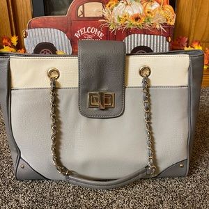 Gray purse